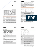 Anel Overview: Front Panel Overview Display Controls