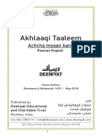 AkhlaaqiTaleem Transliteration