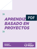 Aprendizaje Basado en Proyectos PUCP Ccesa007