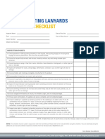 SRL Inspection Checklist