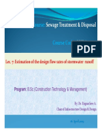 Lecture 7-Stormwater Flow Estimation