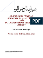 Wadjiz Mariage