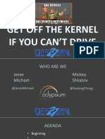 DEFCON 27 Jesse Michael Get Off The Kernel If You Cant Drive