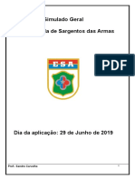 2º Simulado Geral EsSA 2019