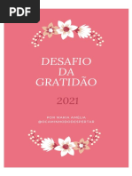 Desafio Da Gratidão 2020-Editável