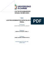 TrabajoFinal - Los Procedimientos Especiales en Materia Procesal Penal