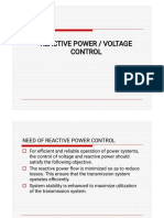 Reactive Power Control