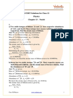 Class 12 - Physics - Nuclei