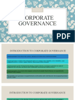 Corporate Governance