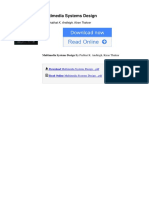 Multimedia Systems Design: by Prabhat K. Andleigh, Kiran Thakrar