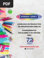 Catalogo Productos Escolares y de Oficina Importados 2022