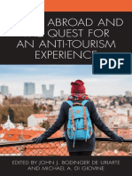 (Anthropology of Tourism - Heritage, Mobility, and Society) John J. Bodinger de Uriarte - Michael A. Di Giovine - Study Abroad and The Quest For An Anti-Tourism Experience-Lexington Books (2021)