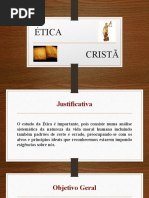 Etica Crista - Aula 1