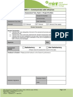 BSBCMM511 SAT - Task 2 - Project Portfolio (Ver. 1)