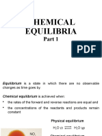 Chemical Equilibria Part 1 With Annotations