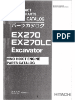 Hitachi Ex270 Engine Parts Manual