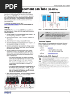 Replacement em Tube Manual SE 9651A