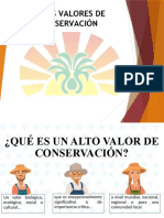 Altos Valores de Conservación