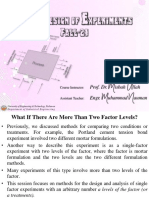 Chapter No. 03 Experiments With A Single Factor - The Analysis of Variance (Presentation)