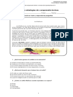 Clase #6 - 3 ° Básico Aplicar Estrategias de Comprensión Lectora en Una Leyenda.