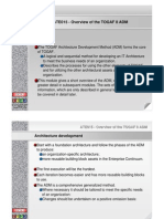 ATE015 - Overview of The TOGAF 8 ADM ATE015 - Overview of The TOGAF 8 ADM