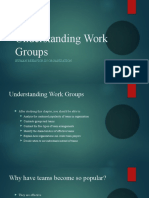 Understanding Work Groups