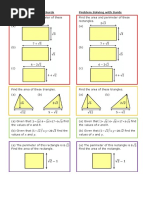 Problem Solving With Surds Practice