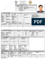 BUPC STUDENT PROFILE FORM Glen Cyann S. Silerio BSCPE 2B