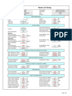 Steam Coil Sizing