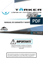 Manual de Garantia y Mantenimiento Patineta LITE Linea