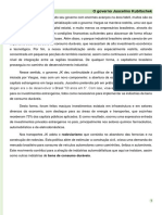 O Governo Juscelino Kubitschek e o Período Militar