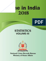 Crime in India 2018 - Volume 3