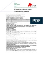 Msds Carboxy Methyl Cellulose CMC