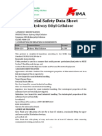 Msds Hydroxyethyl Cellulose Hec