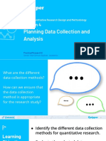 Unit 5 Lesson 4 Planning Data Collection and Analysis