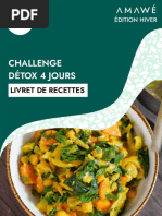 Recettes Challenge Detox 4 Jours Hiver - Amawé