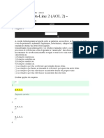 Avaliação On-Line 2 (AOL 2) - Comunicação e Expressão - 20212