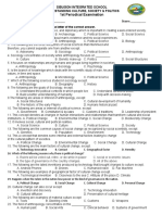 Understanding Culture 1ST Quarter Exam 22-23