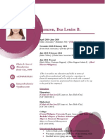 Lamzon Bea Louise B. Resume