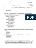 Bill of Exchange Assesment