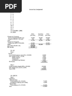 Answer Key Chapter 9 Consignment