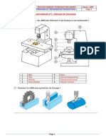 Corrige TD N°7 Fraisage