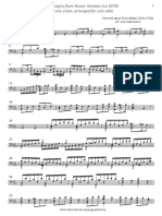 BIBER, Passaglia (Cello Arrangement)