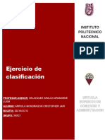 U2 A1 - Arriola Cristopher - Ejercicio de Clasificación.