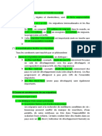 1°) l&#039 Accélération Des Migrations