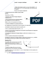 Serie 3 Travail Energie Cinetique