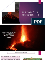 La Geosfera. Terremotos