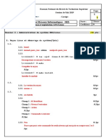 Sujet Linux - SRI 2019 Principal Corrige