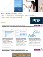 openSAP s4h27 Week 3 Unit 7 WORKPLAN Presentation