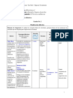 Planificación Didáctia